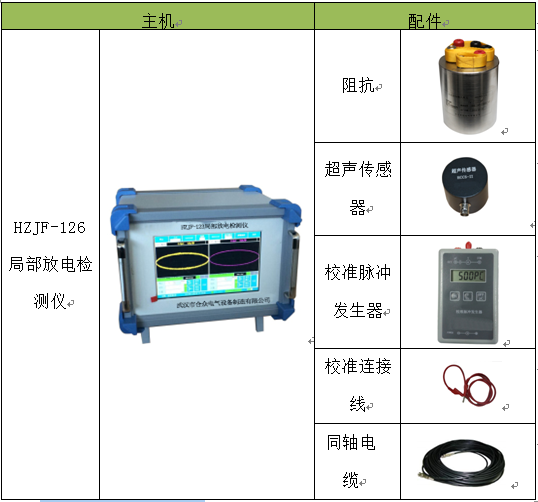 局部放電檢測儀構(gòu)成