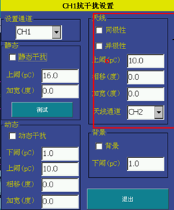 局放儀天線及極性判別干擾設置